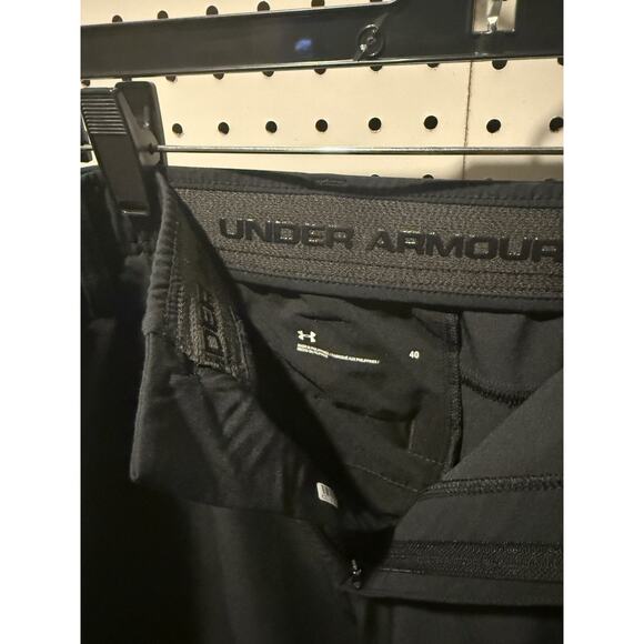 Under Armour Men’s Golf Shorts – Black – Size 40 - Picture 2 of 3